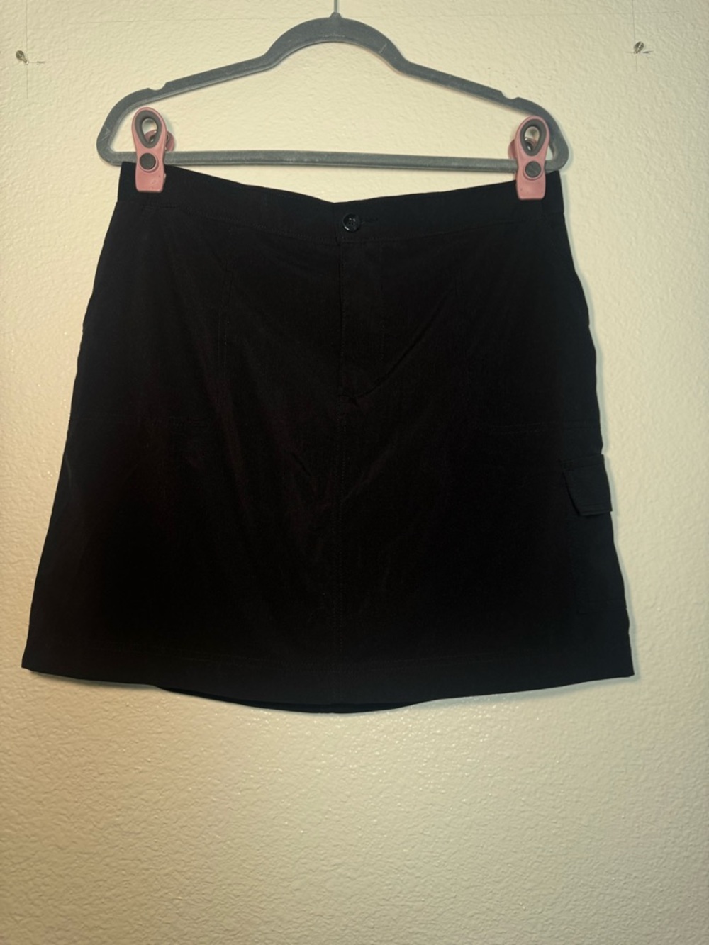 Lee Black Denim Mini Skirt